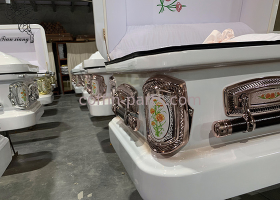 Stylish Metal Burial Case With Decorable Surface Durable And Customizable