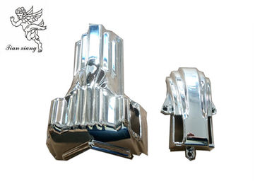 11# Silver Coffin CornerPP Material , Personalized Casket Hardware Suppliers