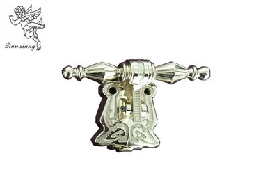 Funeral Swing Coffin Handles With Short Tube , Pale Gold H9023 - 1 Casket Handle Hardware