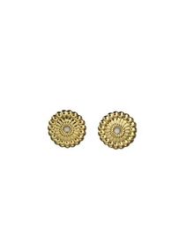 Colored Round Funeral Accessories / Durable Casket Hardware Bracket 4#