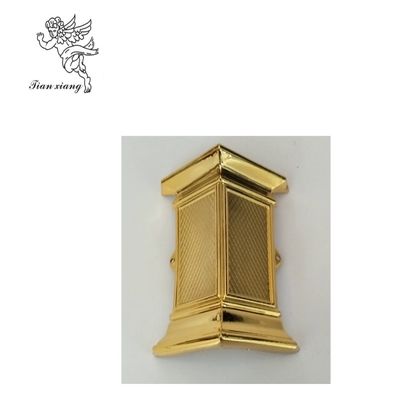 High Polished Silver Swing Coffin Handle With Plastic Panel Covered