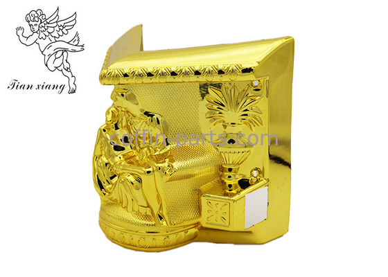 गैरी रंगीन प्लास्टिक कास्केट कॉर्नर कोफिन सजावट 60cm x 45cm x 35cm